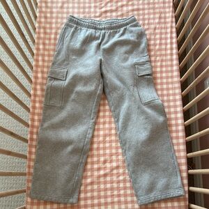 TNA Sweat fleece cargo sweatpants